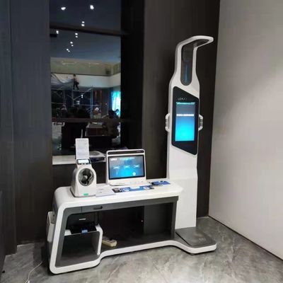 Telemedizinische Kiosk-Selbstbedienungsanlage für den Gesundheitscheck und die Beratung des gesamten Körpers