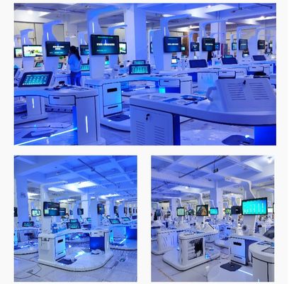 Fortgeschrittener medizinischer Kiosk für Telemedizinische Gesundheitsbeurteilung 18,5-Zoll-21,5-Zoll-Display