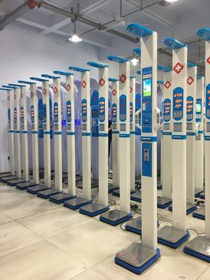 Farbliches Ultraschallmessgerät für Körpergewicht und Körpergröße