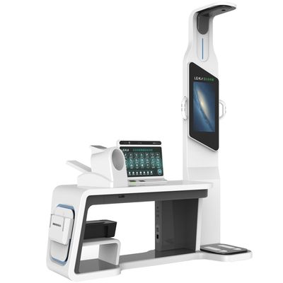 Telehealth All-in-One-Körperkontrollstation mit Ultraschall-Gehöhe- und Gewichtsskala