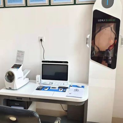 Telehealth All-in-One-Körperkontrollstation mit Ultraschall-Gehöhe- und Gewichtsskala
