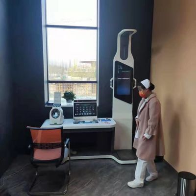 Telehealth All-in-One-Körperkontrollstation mit Ultraschall-Gehöhe- und Gewichtsskala