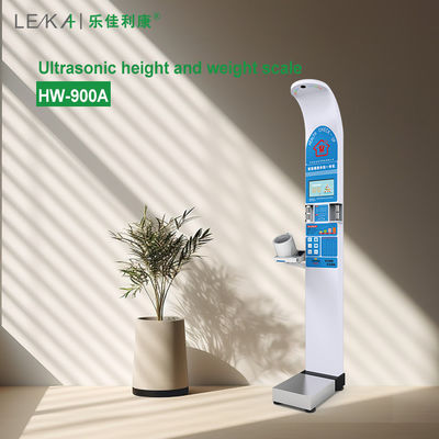 Münzbetriebene elektronische Waage 0-200cm Höhenbereich 1-500kg Gewichtsbereich 300kg Kapazität