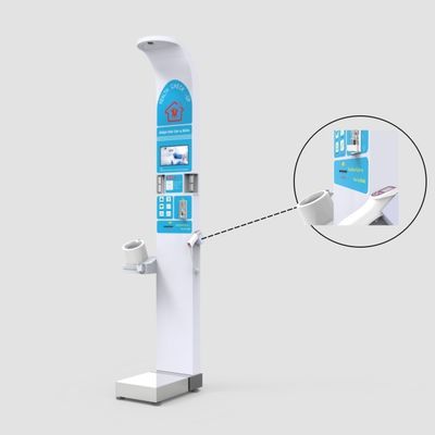 Münzbetriebene elektronische Waage 0-200cm Höhenbereich 1-500kg Gewichtsbereich 300kg Kapazität