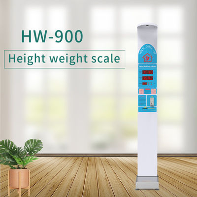 Münzbetrieb Ultraschall Körperhöhe und Gewicht Meter 100-240V Stromversorgung 33*55*235cm