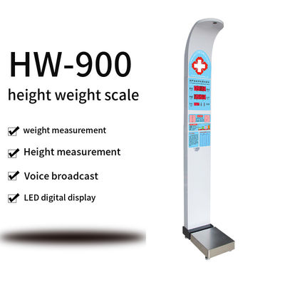 Münzbetriebene Gewichts- und Höhenwaage HW-900 Digitale Skala für Erwachsene mit Höhenmessung