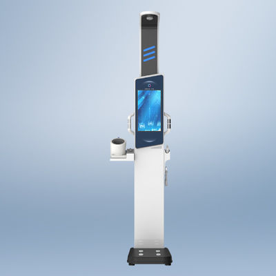 19-Zoll-Android-Gesundheitskiosk Stahl-Gesundheitszentrum BMI-Maschine mit Körperfett-Analysator