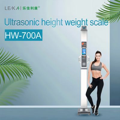 HW-700A Ultraschall-Körperfettwaage mit Analyse der Körperzusammensetzung und G.W. von 30 kg