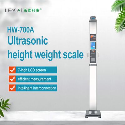 HW-700A Ultraschall-Körperfettwaage mit Analyse der Körperzusammensetzung und G.W. von 30 kg