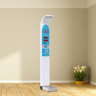 Smart AC100-240V Münzbetrieb Höhe Gewicht Körperwaage Verkauf mit Druck G.W 47kg