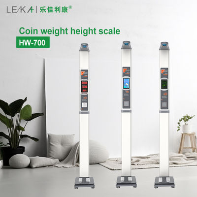 Blaue HW-700 200 kg Elektronische Gewichtswaage mit Rädern Bequem und benutzerfreundlich
