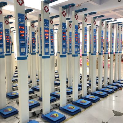 LED-Anzeige Münzbetriebene BMI-Wagen-Verkaufsautomat zur Körpergewichtsmessung