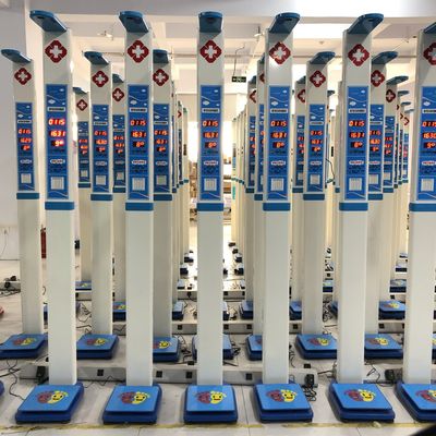 LED-Anzeige Münzbetriebene BMI-Wagen-Verkaufsautomat zur Körpergewichtsmessung