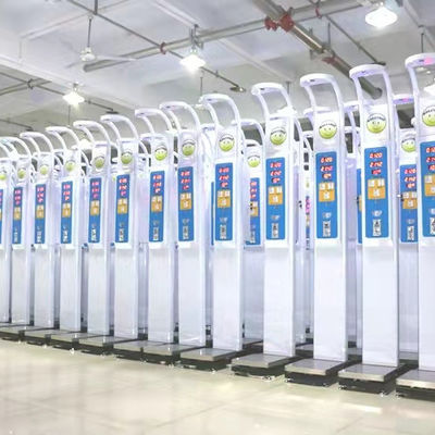 Plattform Größe 33*55cm LEKA Münze Betriebshöhe Gewicht BMI Messwaage für Apotheke