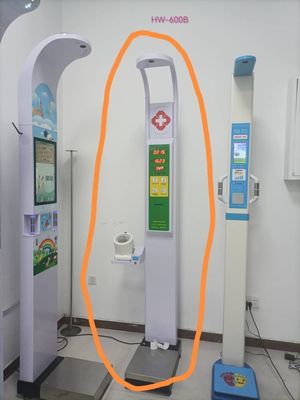 Personliche Gesundheitsdiagnostik-Maschine LED-Display Automatische Waage für AC100-240V