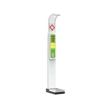 Münzbetriebene Körpergröße Gewicht BMI-Maschine für Gewichtsbereich 1-200kg und Höhenbereich 0-200cm