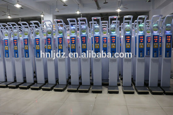 Münze Körper BMI Analyzer Verkaufsskala HW-600 Höhenbereich 60-200cm für Body Mass Index