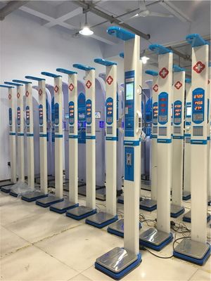 Pharmazie Elektronische Körperzusammensetzung Analyse BMI-Skala für Größe und Gewichtsgleichgewicht