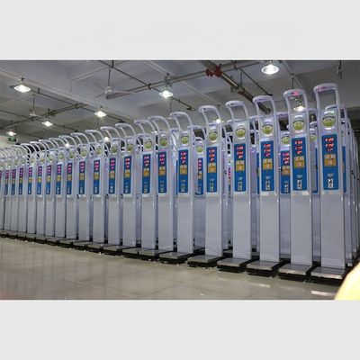 LED-Anzeige Ultraschall Elektronische Höhen- und Gewichtsmessmaschine Gewichtsbereich 8-200kg