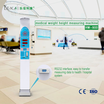 Zhengzhou Stadt Versand Ultraschall BMI Größe und Gewicht Skala mit HD-Sprachübertragung