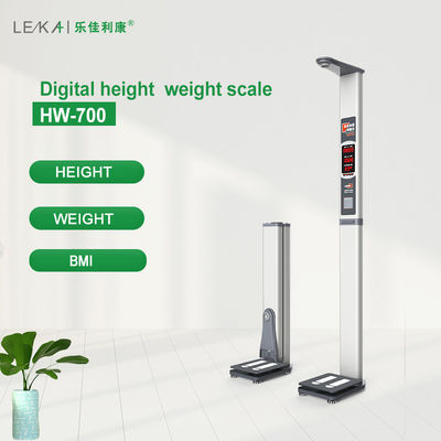 Körpergröße Digitale elektronische Gewichtsskala für eine genaue BMI-Messung 33*46*230cm