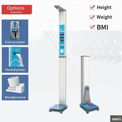 LED/LCD-Display Digitale Körpergröße Gewicht BMI-Skala-Maschine für die Analyse der Körperzusammensetzung