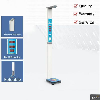 LED/LCD-Display Digitale Körpergröße Gewicht BMI-Skala-Maschine für die Analyse der Körperzusammensetzung
