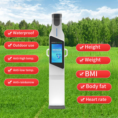 Indoor-Outdoor-Skala mit großem Display und Körperfett-Analysator Produktgröße 40*60*240cm